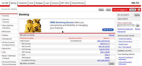hsbc offshore account hong kong